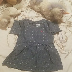 CARTER 1pc, 6mths, baby girl dress